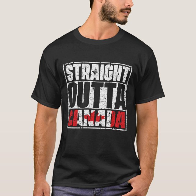 Camiseta Hetero fora do Canadá (Frente)