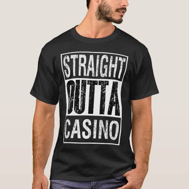 Camiseta Hetero fora do cassino (Frente)