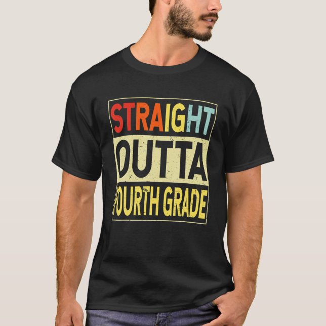 Camiseta Hetero Fora Do Formando 4º Graduação (Frente)