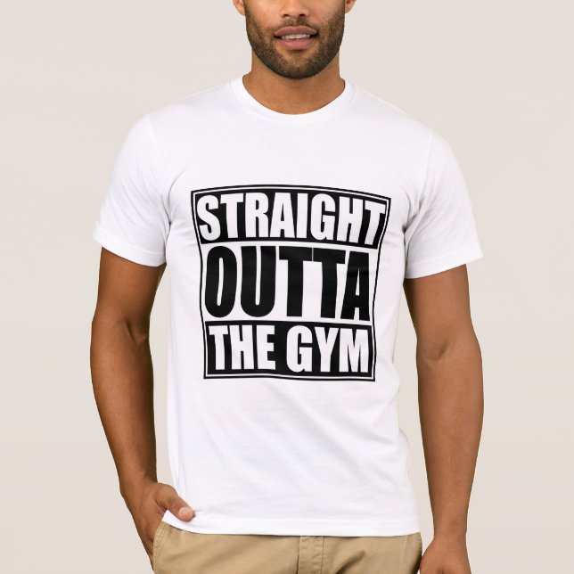 Camiseta Hetero Fora Do Gym (Frente)
