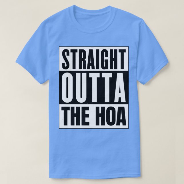 Camiseta Hetero fora do HOA (Frente do Design)