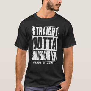 Camiseta Hetero Fora Do Jardim De Infância Classe De Gradua