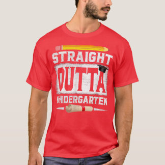 Camiseta Hetero Fora Do Jardim De Infância Classe De Lápis 