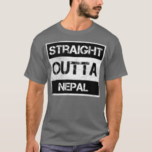 Camiseta Hetero fora do Nepal Viajante - País Presente N