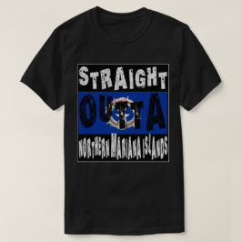 Camiseta Hetero fora do Norte Mariana Islands Meme Tee