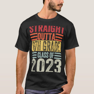 Camiseta Hetero fora do oitavo grau Graduação 2023 do oitav