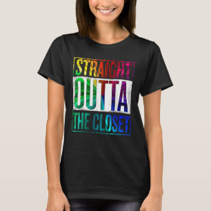 Camiseta Hetero Fora Do Orgulho gay Lgbt Do Armário
