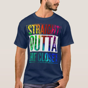 Camiseta Hetero Fora Do Orgulho gay LGBT Do Armário