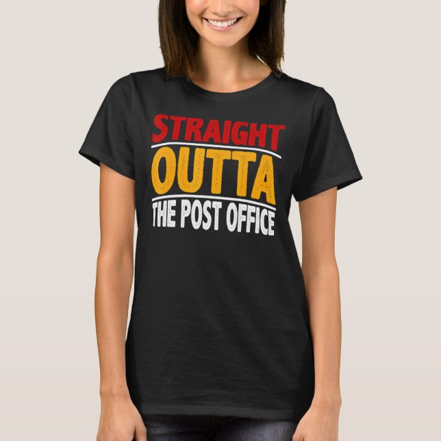 Camiseta Hetero Fora Do Posto Correio Postal (Frente)
