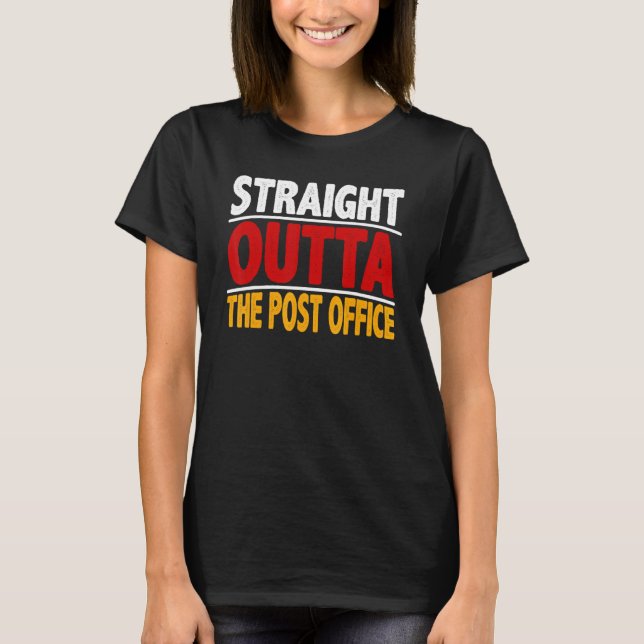 Camiseta Hetero Fora Do Posto Correio Postal (Frente)