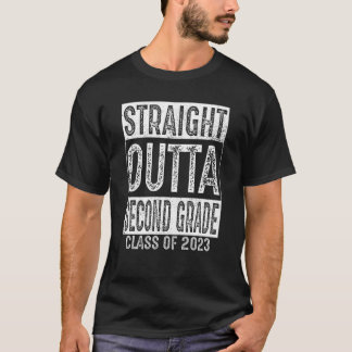 Camiseta Hetero fora do segundo grau Classe 2023 segundo Gr