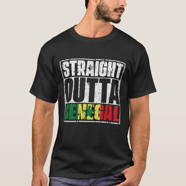Camiseta Hetero fora do Senegal (Frente)