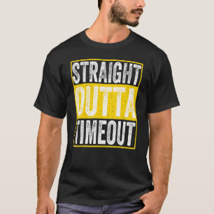 Camiseta Hetero Fora do Tempo Limite Crianças Crianças Infa