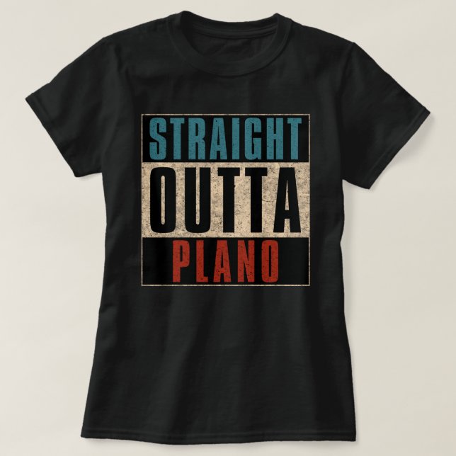 Camiseta Hetero fora Plano Texas TX (Frente do Design)