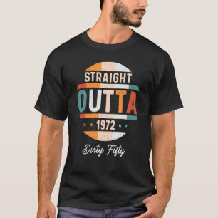 Camiseta hetero Funny Vintage de 50º aniversário Fora 19