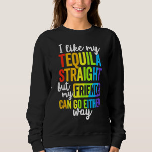 Camiseta Hetero Lgbt Ally Tequila Amigos De Qualquer Forma