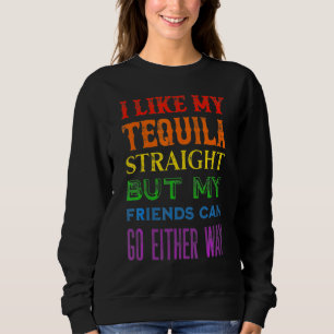 Camiseta Hetero Lgbt Ally Tequila Amigos De Qualquer Forma