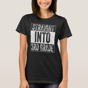 Camiseta Hetero No 3º Ano De Volta À Escola No 3º Ano