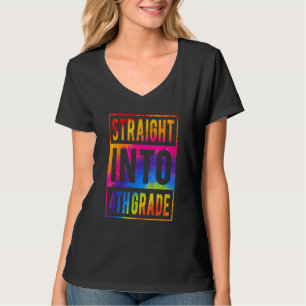 Camiseta Hetero No 4º Ano De Tie Dye De Volta À Escola Fou