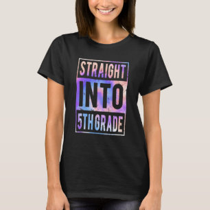 Camiseta Hetero No 5 Tie Dye De Volta À Faculdade Fif