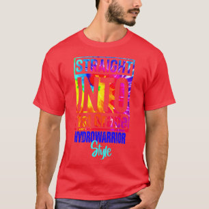 Camiseta Hetero no estilo hidroguerreiro da classe 1rua Vol