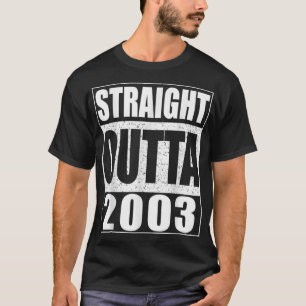 Camiseta Hetero Out 2003 16th Birthday Gift Classic T-S