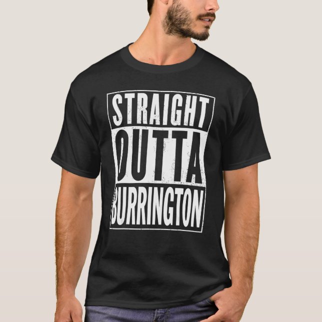 Camiseta Hetero Out Burrington Gráfico A1 (Frente)