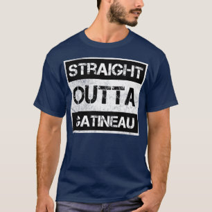 Camiseta Hetero Out Gatineau Canada Vintage angustiado