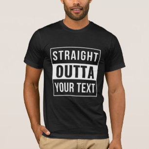 Camiseta HETERO OUTTA - adicione seu texto aqui/crie o seu 
