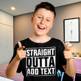 Camiseta HETERO OUTTA - adicione seu texto aqui/crie o seu 