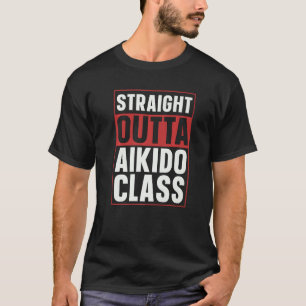 Camiseta Hetero Outta Aikido Classe Samurai Esporte Fighter