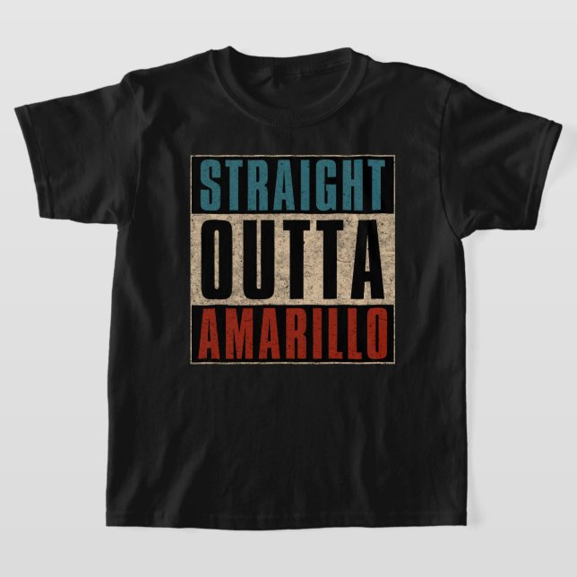 Camiseta Hetero Outta Amarillo Texas TX (Postura )