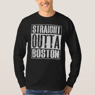 Camiseta Hetero Outta Boston Massachusetts Visitantes Tee