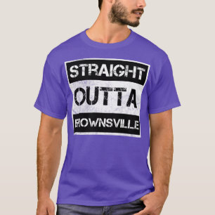 Camiseta Hetero Outta Brownsville Texas Vintage Distresse