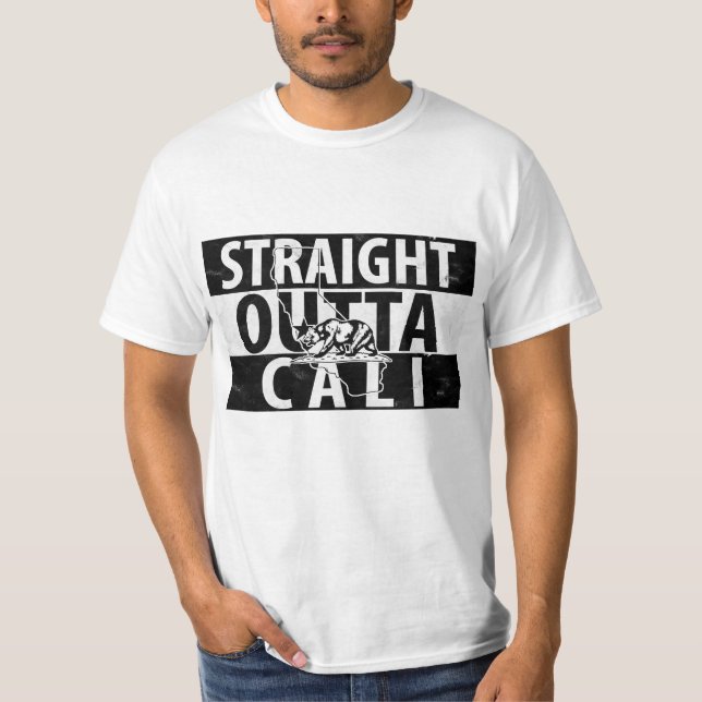 Camiseta Hetero Outta Cali (Frente)