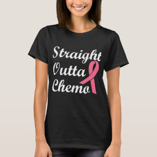 Camiseta Hetero Outta Chemo Pink Fita Cancer