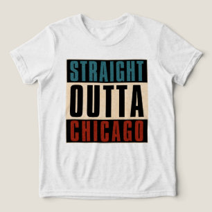 Camiseta Hetero Outta Chicago Illinois IL EUA