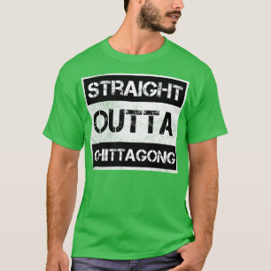 Camiseta Hetero Outta Chittagong Bangladesh Vintage San