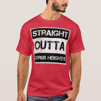 Camiseta Hetero Outta Citrus Heights, Califórnia Vint