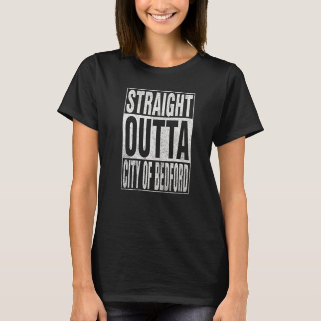 Camiseta HETERO OUTTA CITY OF BEDFORD Legal Home Cote (Frente)