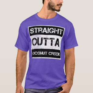 Camiseta Hetero Outta Coconut Creek, cidade da Flórida