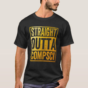 Camiseta Hetero Outta Compsci Computação