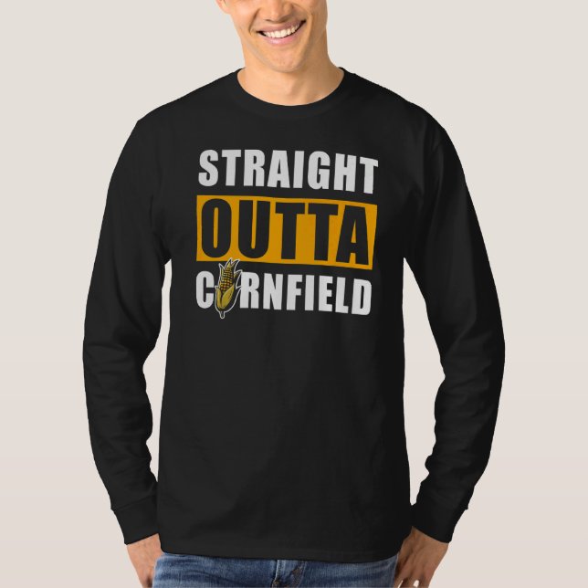 Camiseta Hetero Outta Cornfield Corn (Frente)