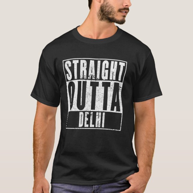 Camiseta Hetero Outta Delhi (Frente)