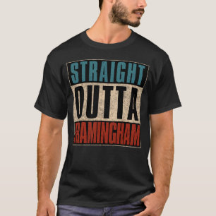 Camiseta Hetero Outta Framingham MÃES de Massachusetts