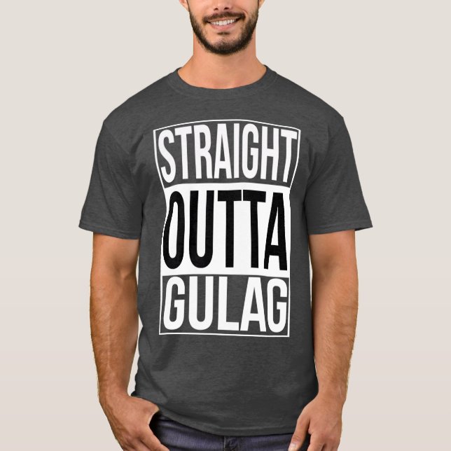 Camiseta Hetero Outta Gulag (Frente)