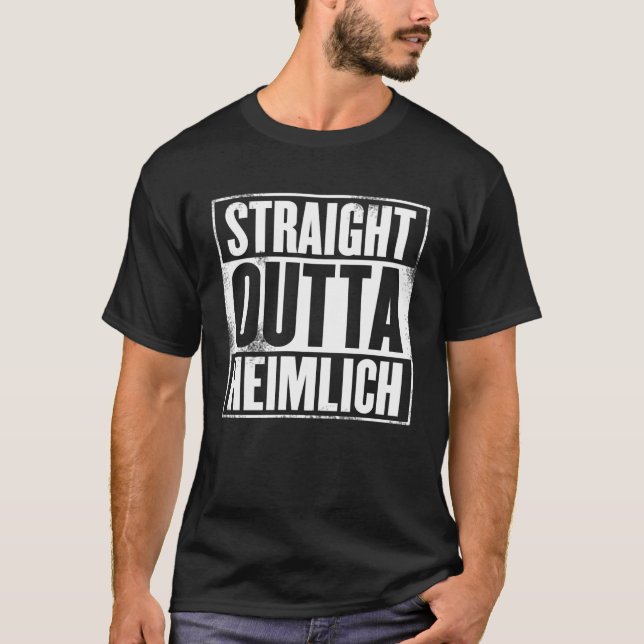Camiseta Hetero Outta Heimlich (Frente)