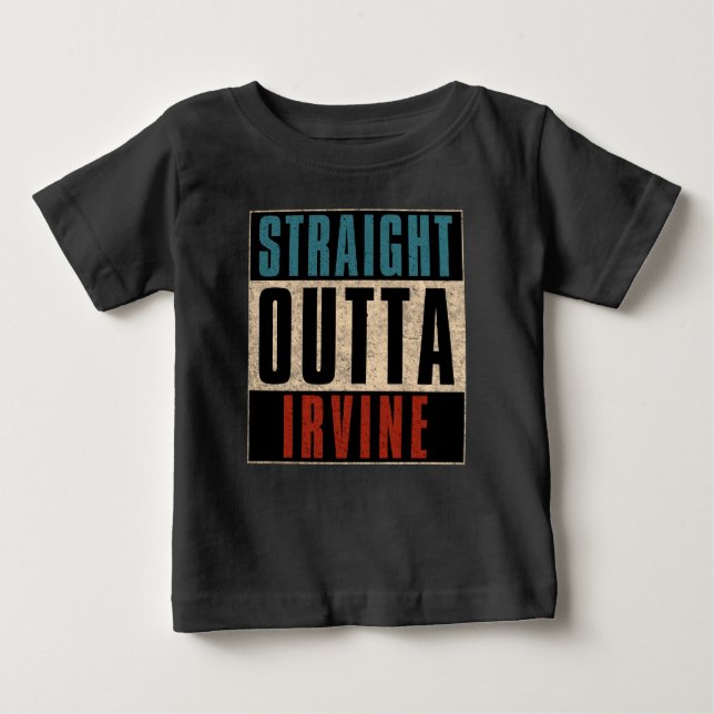 Camiseta Hetero Outta Irvine California CA (Frente)
