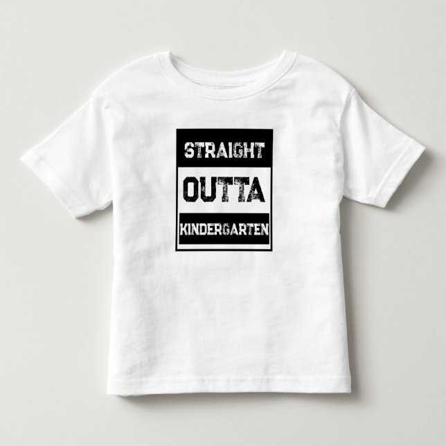 Camiseta Hetero Outta Kindergarten (Frente)