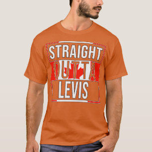 Camiseta Hetero Outta Levis Gift para Canadense From Levis